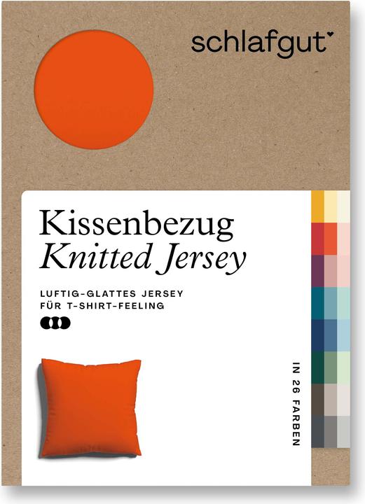 Produktbild schlafgut Knitted Jersey (Duvetbezug, 40 x 40 cm)