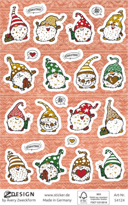 Produktbild Z-Design Weihnachtssticker