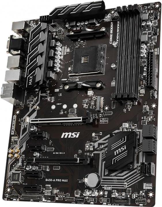Image du produit MSI B450-A PRO MAX (AM4, AMD B450, ATX)