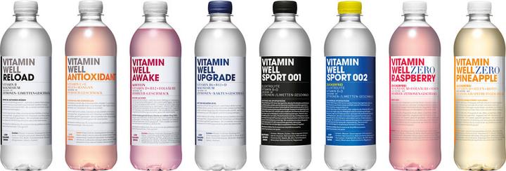 Actual product image Vitamin Well Zero Raspberry (Raspberry, 12 x)