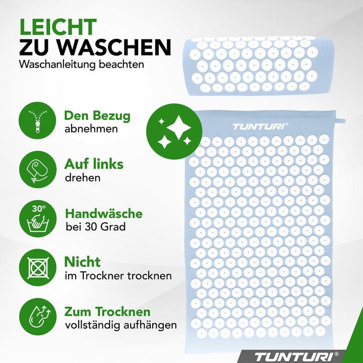 Actual product image Tunturi Acupressure Mat And Pillow