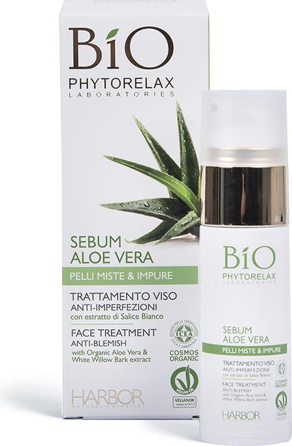 Produktbild Phytorelax Laboratories Bio Sebum Aloe Vera (30 ml, Tagescreme)