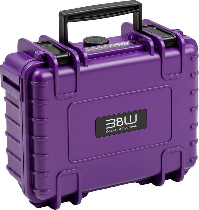Actual product image B&W International B&W DJI Osmo Pocket 3 Case Type 500 Purple (Drone accessories bag)