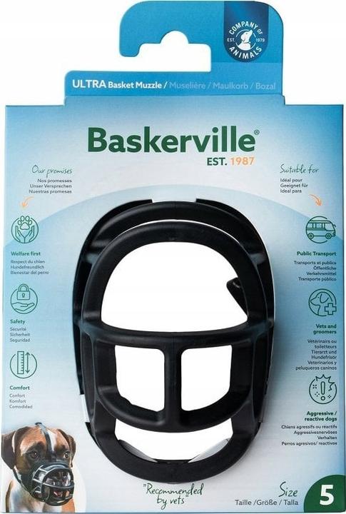 Produktbild Baskerville Maulkorb Ultra Muzzle Gr. 5 (5, Hund, Allgemein)