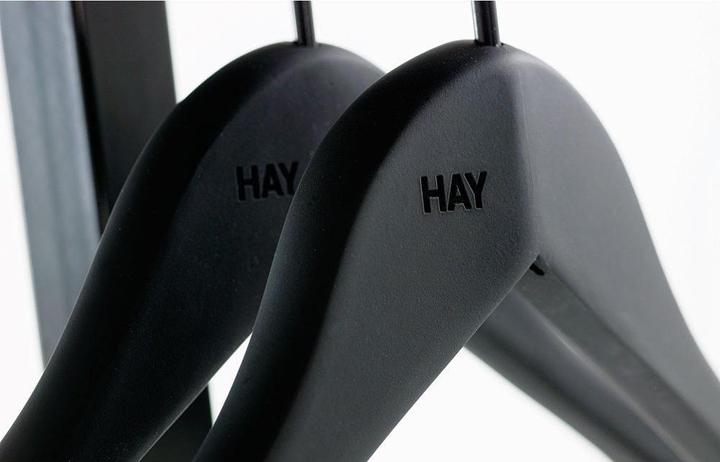Produktbild HAY - Soft Coat Hanger Wide - Set of 4 (Black ) (4 x)