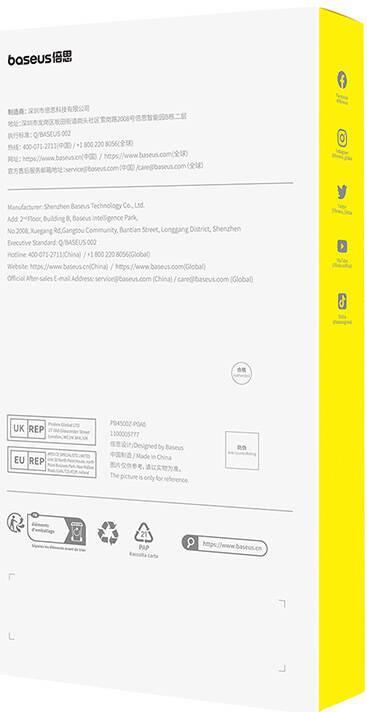 Produktbild Baseus Phone Case SkyRing Magnetic with Stand for iP 14 Pro Max + tempered-glass and cleaning kit (p (Apple iPhone 14 Pro Max)