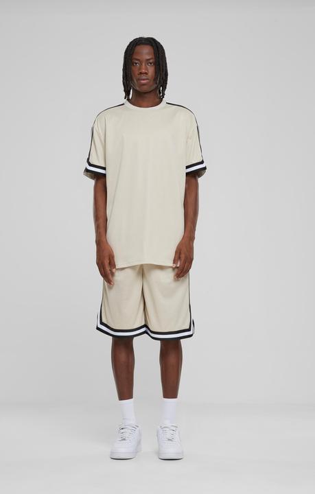 Actual product image Urban Classics Oversized Stripes Mesh Tee - 5280 (XL)