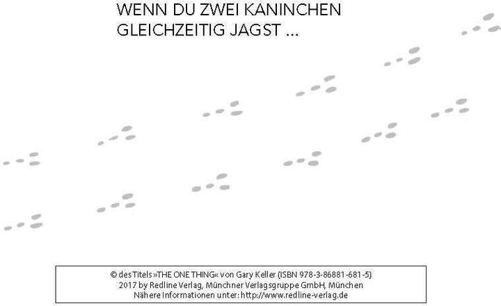 Produktbild The One Thing (Deutsch, Jay Papasan, 2017)