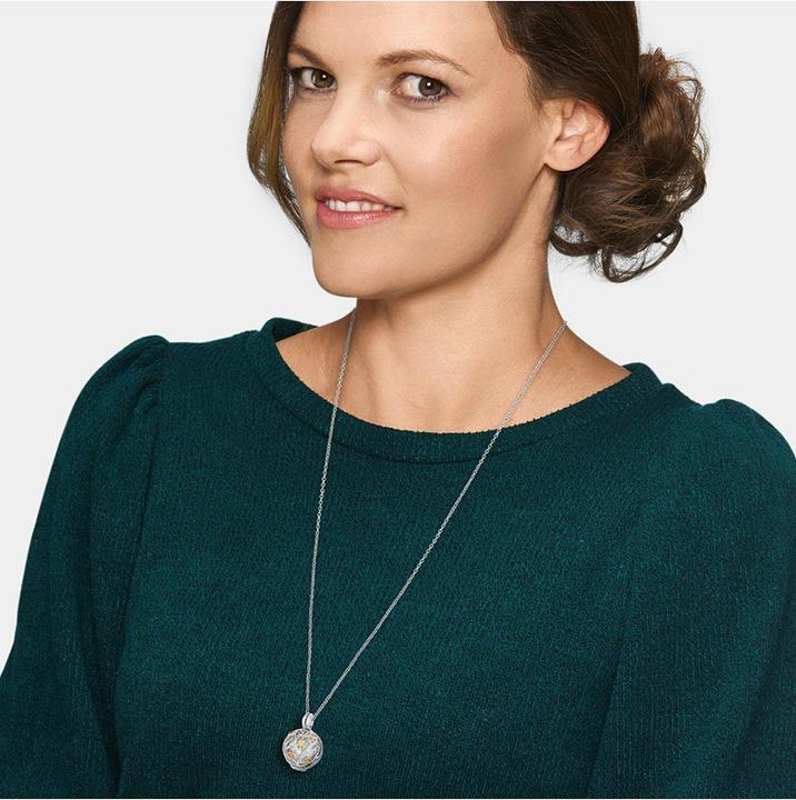 Produktbild Engelsrufer Lebensbaum Tricolor (Messing, 925er Silber platiniert)