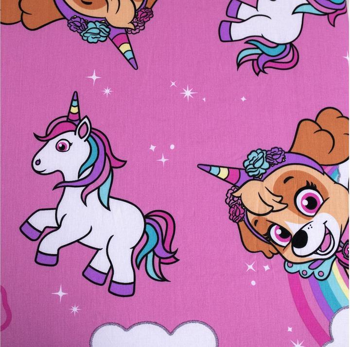 Produktbild Jerry Fix-Leintuch Paw Patrol Rosa 90 x 200 cm (90 x 200 cm)