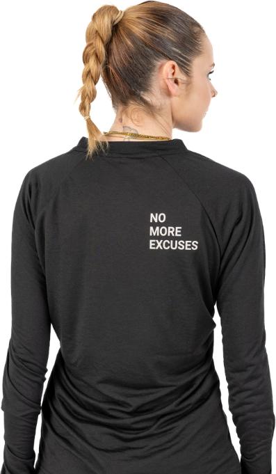 Image du produit dirtlej Mountee Ladies Long, Longsleeve Jersey, black (M)