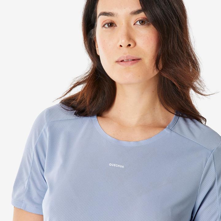 Actual product image Quechua Wandershirt Damen kurzarm - MH500 (M)