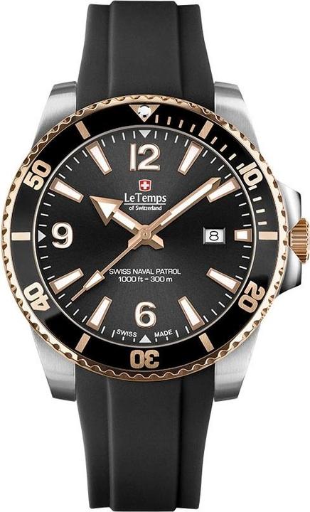 Le Temps Swiss Naval Patrol (Analoguhr, 43 mm)