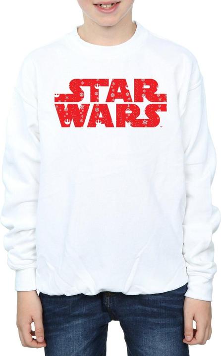 Star Wars Christmas Logo Sweatshirt Jungen