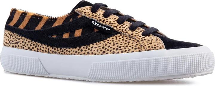 Superga Sneaker Gepard & Zebra Muster Rinderleder (35)