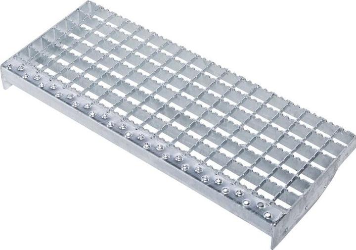 Produktbild Zarges LM-Treppe mit Plattform 45° 17 Stufen, 600 mm breit, Höhe 3,65 m (Gerüst, 60 cm)