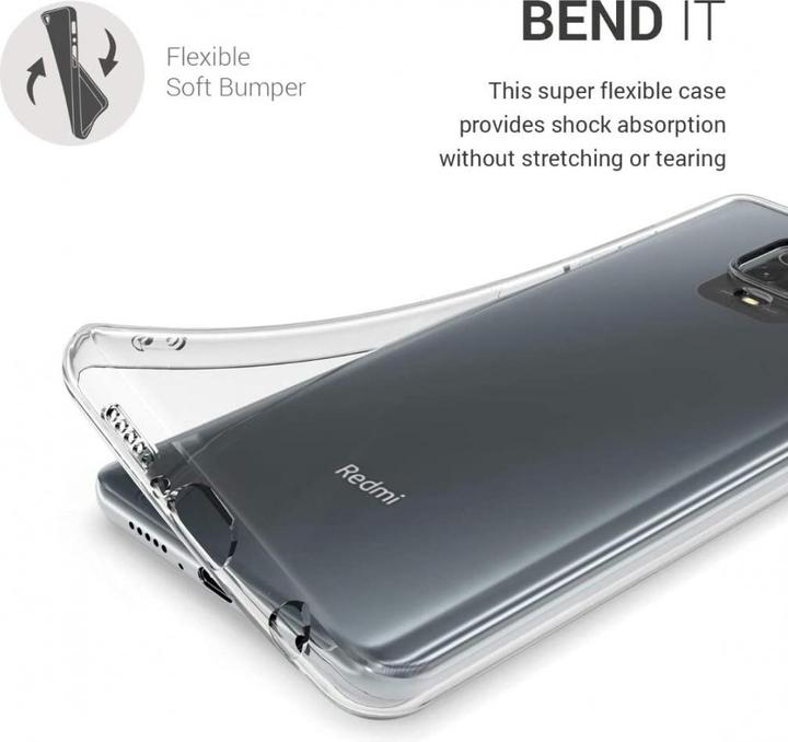 Produktbild Screenguard Xiaomi Redmi Note 9 Pro Flexible TPU Clear Case (Xiaomi Redmi Note 9 Pro)