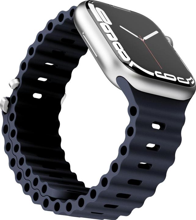 Immagine prodotto Vonmählen Custodia Ocean Band 2 Band One Navy 42/44/45/49 mm (42 mm, 44 mm, 45 mm, 49 mm, Acciaio inossidabile)