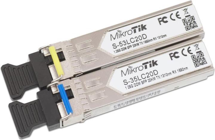 MikroTik S-3553LC20D 1.25G SFP 1xLC (SM) 1310nm1550nm 20km DDM für