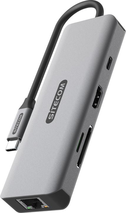 Actual product image Sitecom CN-5507 (USB-C, 8 Ports)