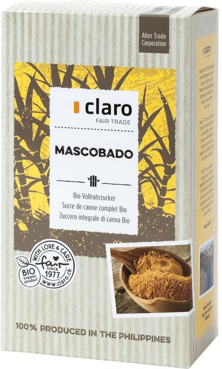 Image du produit Claro Vollrohrzucker Mascobado 500 g (500 g)