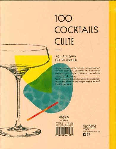 Image du produit 100 cocktails culte (Français, Collectif, 2023)