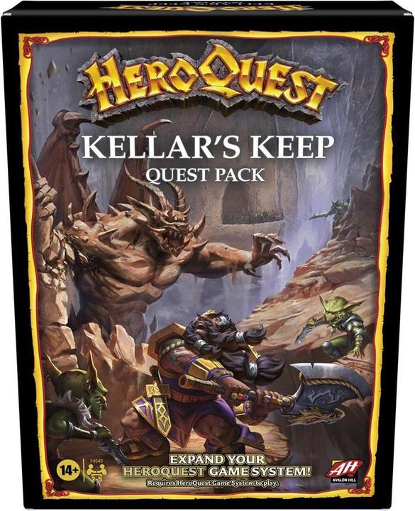 Hasbro Gaming F4543 HeroQuest Extension du jeu de plateau Stratégie (Anglais)