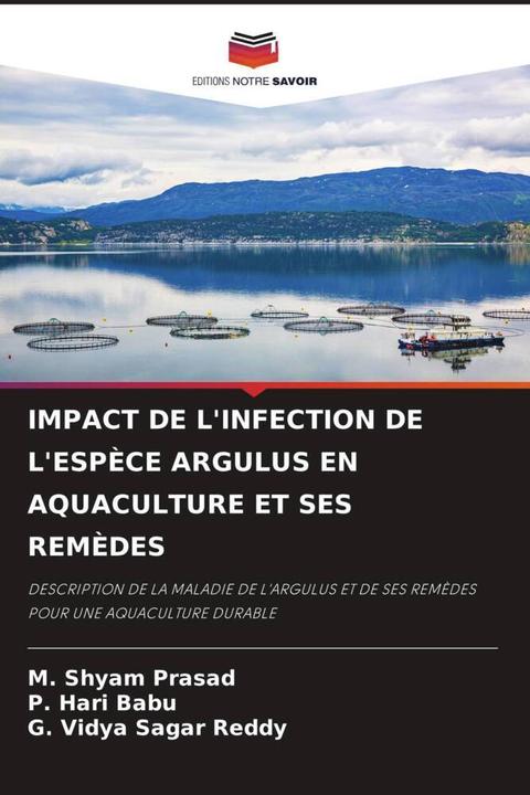 Actual product image Impact De L'Infection De L'Espèce Argulus En Aquaculture Et Ses Remèdes (G. Vidya Sagar Reddy, P. Hari Babu, M. SHYAM PRASAD, 2022)