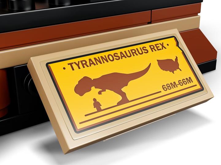 Image du produit LEGO T. Squelette de Rex dans l'exposition de fossiles (76940, LEGO Jurassic World)