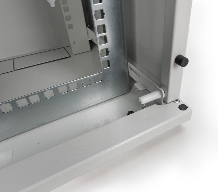 Actual product image Digitus Combi Wall Mounting Cabinet 254 mm (10") and 482.6 (19") mm (5.71 RU, 10 inch rack)