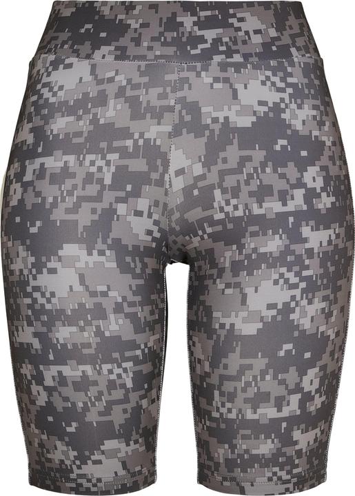 Actual product image Urban Classics Ladies High Waist Camo Tech Cycle Shorts (5XL)