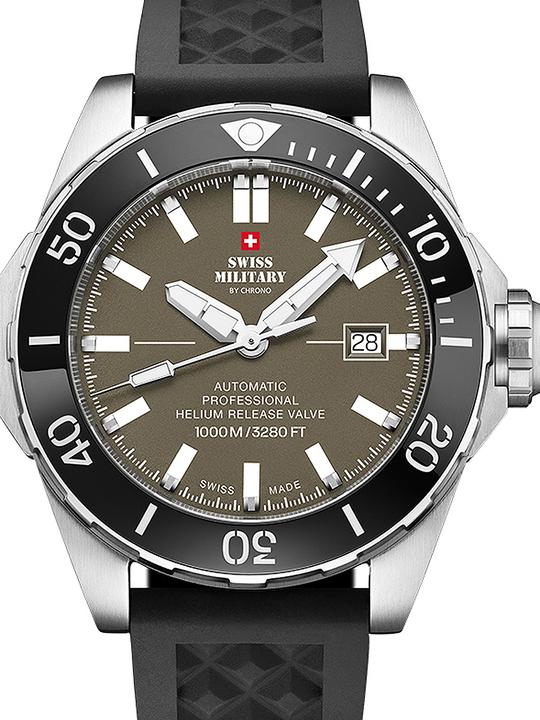 Swiss Military SMA34092.08 Automatik Diver 45mm 100ATM (45 mm)