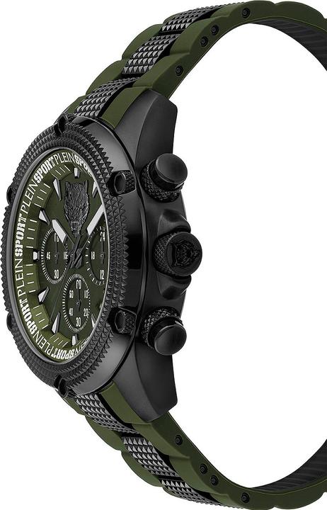 Immagine prodotto Plein Sport PSDBA0223 Cronografo Hurricane 44mm 5ATM (Orologio da polso analogico, 44 mm)