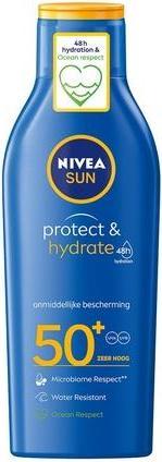 Immagine prodotto NIVEA SUN Protect & Hydrate Latte solare SPF 50+ 200ml (Latte solare, SPF 50+, 200 ml, 200 g)
