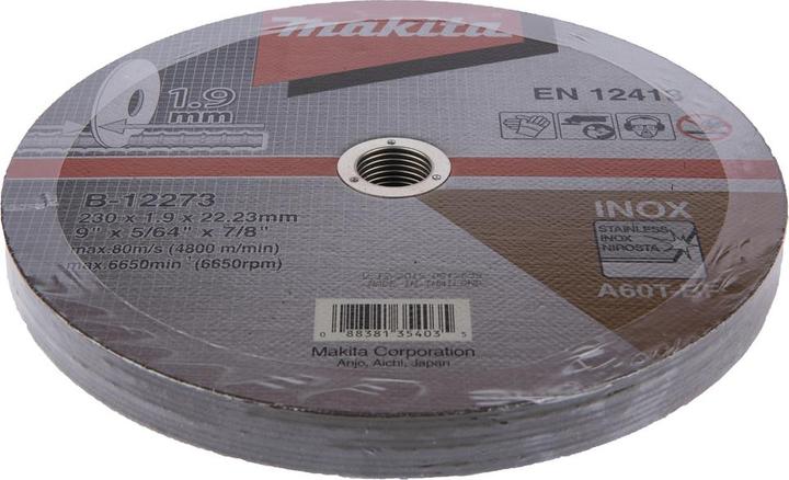 Produktbild Makita Trennscheiben-Set B-12273 Durc