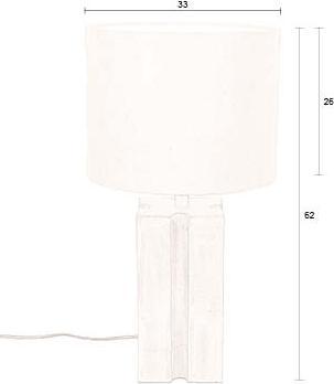 Dutchbone Lampe de table Rob (E27)