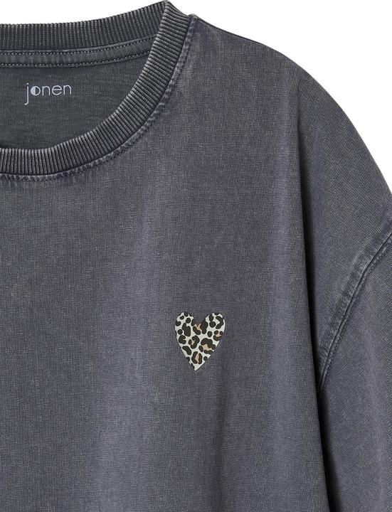 Jonen Mädchen Cropped-Shirt mit kurzen Ärmeln