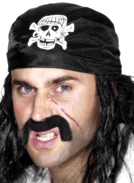 Actual product image Smiffys Pirate head scarf with skull