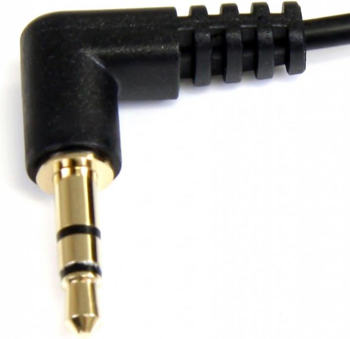 Produktbild StarTech 3.5 Right Angle Stereo Cable (1.80 m, 3.5mm Klinke (AUX))