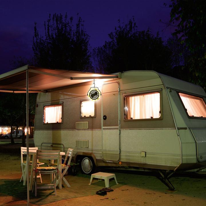 Image du produit Grundig Lampe de camping avec ventilateur