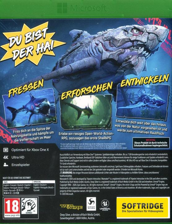 Immagine prodotto Deep Silver Maneater Day One Edition (Xbox One X, Xbox Series X, Multilingue)