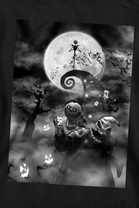 Actual product image The Nightmare Before Christmas Unisex Adult Jack Oogie Boogie Sweatshirt (XXL)