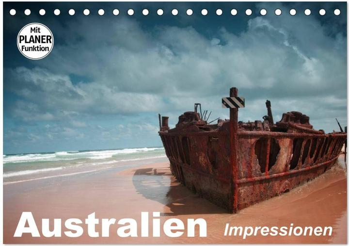 Produktbild Australien. Impressionen (Tischkalender 2024 DIN A5 quer), Monatskalender (A5, Deutsch)