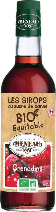 Actual product image Meneau Organic Grenadine Syrup - 50cl - (1 x 500 cl)