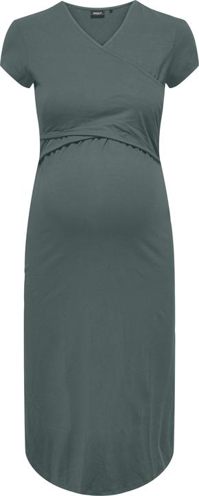 Immagine prodotto Only Maternity Abito midi con scollo a V dalla vestibilità regolare (XL)