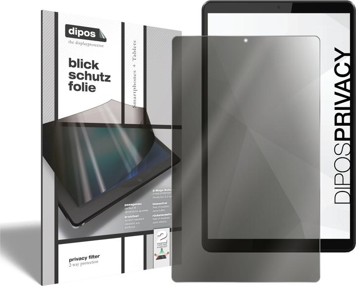 Produktbild Dipos Blickschutzfolie 2-Way Anti-Shock (1 Stück, Smart Tab M8)