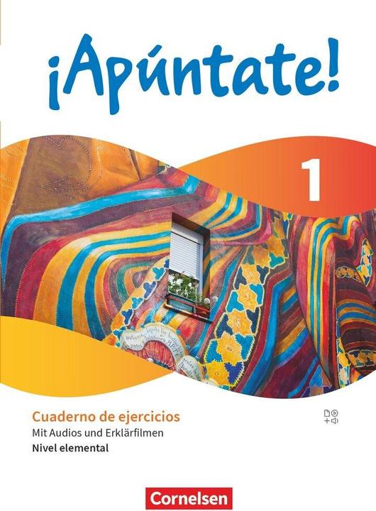 Produktbild ¡Apúntate!, Spanisch als 2. Fremdsprache - Ausgabe 2024, Band 1, Nivel elemental - Lernjahr 1 (Deutsch, Ulrike Lützen, Joachim Balser, Heike Kolacki, 2024)