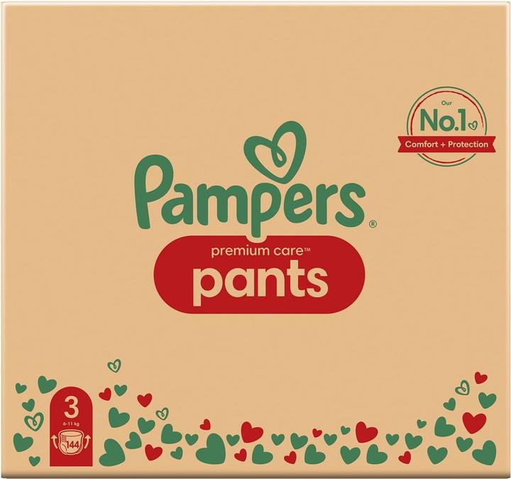 Image du produit Pampers Soins premium (Taille 3, Pack mensuel, 144 pièce(s))