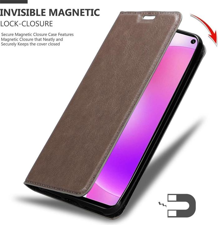 Immagine prodotto Cadorabo Copertina magnetica invisibile del libro (Xiaomi Redmi K30i 5G, Xiaomi Redmi K30)