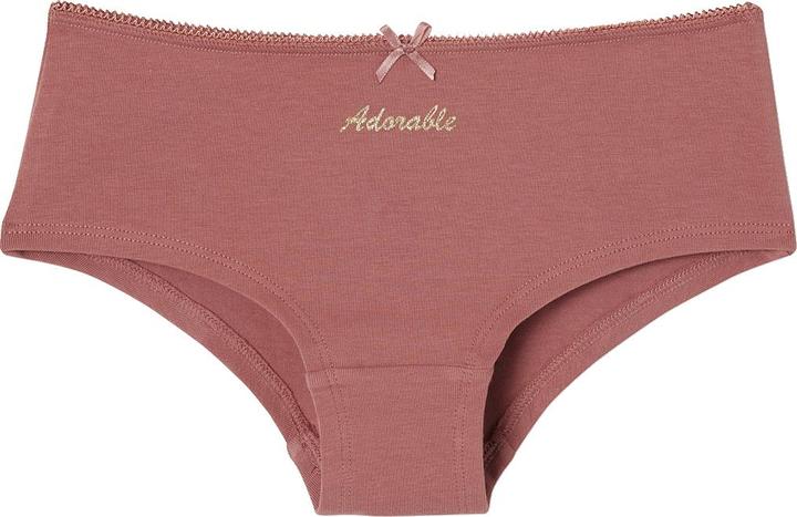 Immagine prodotto Vertbaudet 7er-Pack Mädchen Shortys ADORABLE, Bio-Baumwolle (92, Confezione da 7)
